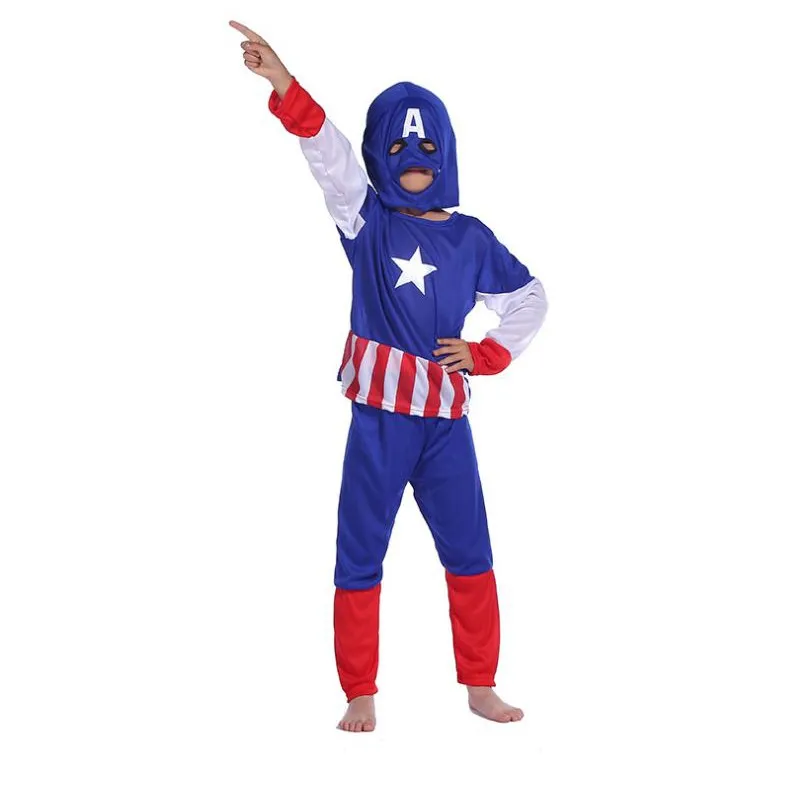 capt america kid costume