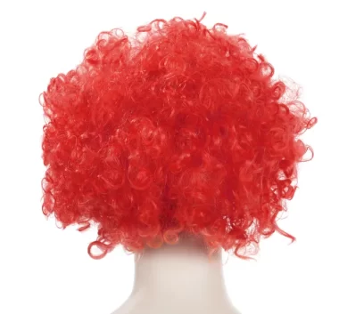 clown hair red