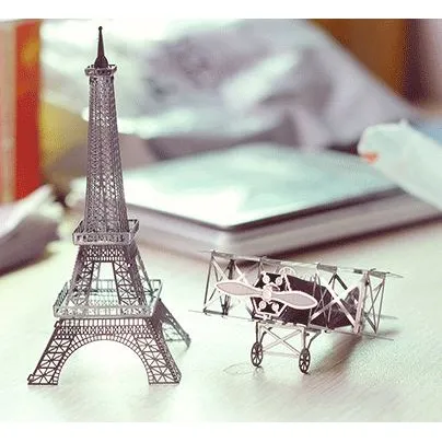 eiffel tower metal puzzle
