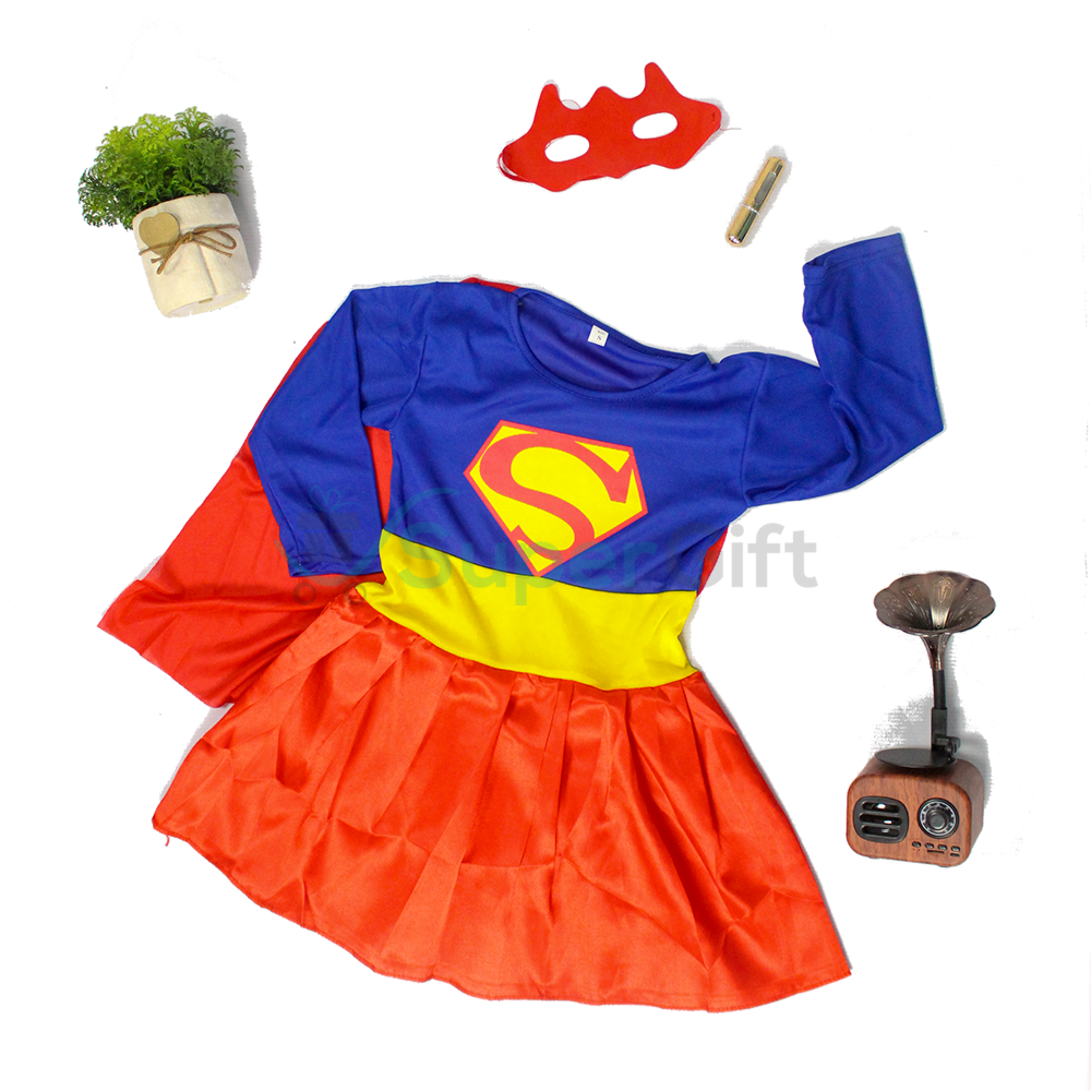 superhero superman girl costume