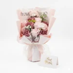 Flower Bouquet with Teddy Bear cover